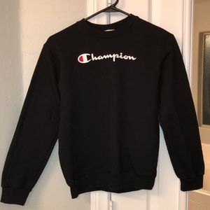 Black Champion Sweatshirt for boys size Medium